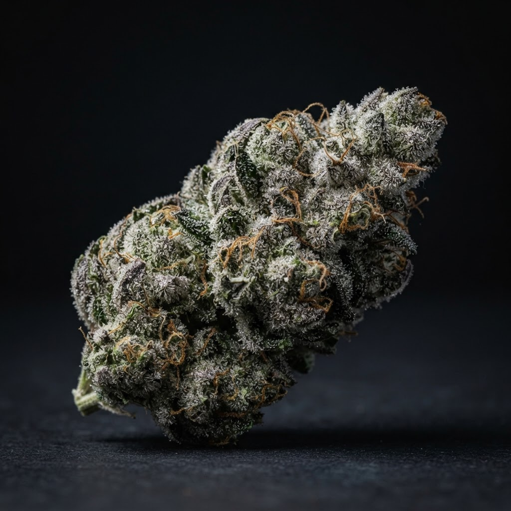 Kush Mints flower macro
